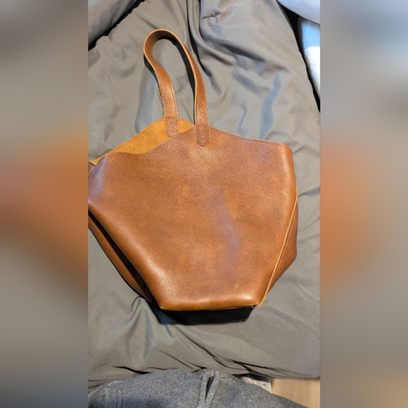 Brown Leather Hobo Shoulder Bag - Picture 5 of 7